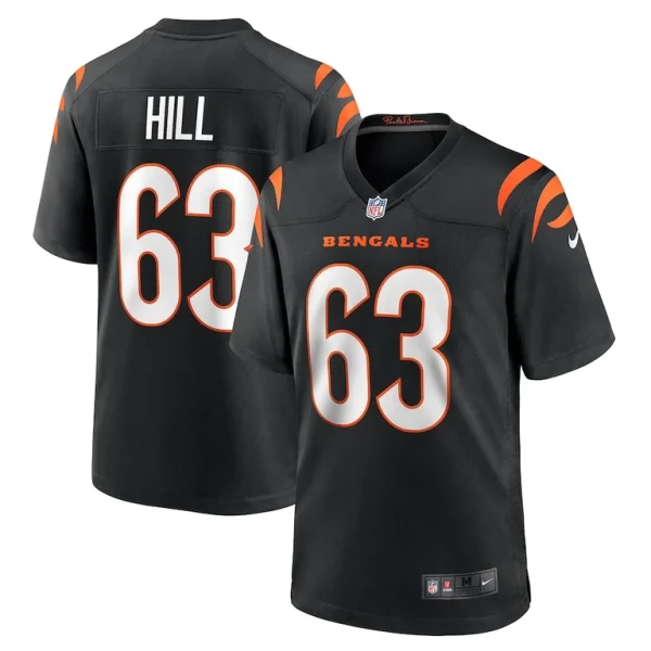 Trey hill cincinnati bengals nike game jersey Black