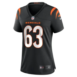 Trey hill cincinnati bengals nike womens game jersey Black M