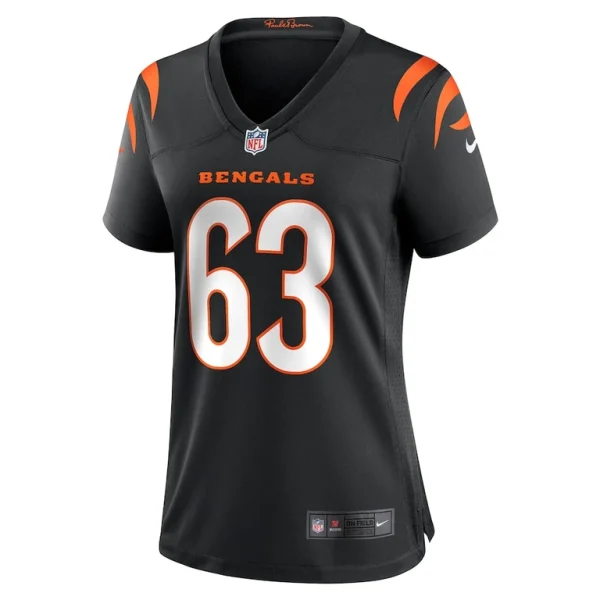 Trey hill cincinnati bengals nike womens game jersey Black M