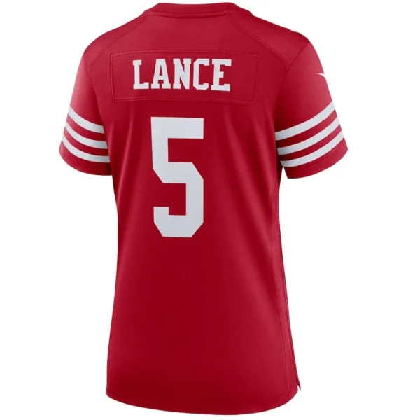 Trey lance san francisco 49ers nike womens player jersey Scarlet L