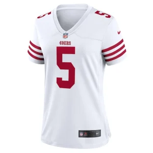 Trey lance san francisco 49ers nike womens player jersey White M