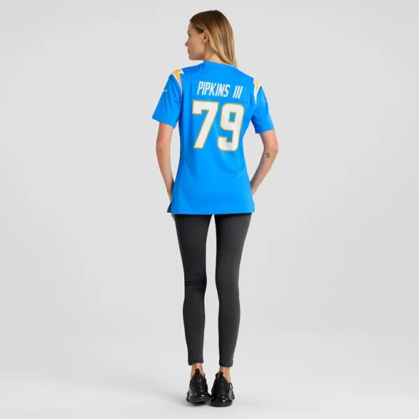 Trey pipkins iii los angeles chargers nike womens game jersey Powder blue 2XL