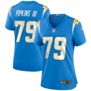 Trey pipkins iii los angeles chargers nike womens game jersey Powder blue