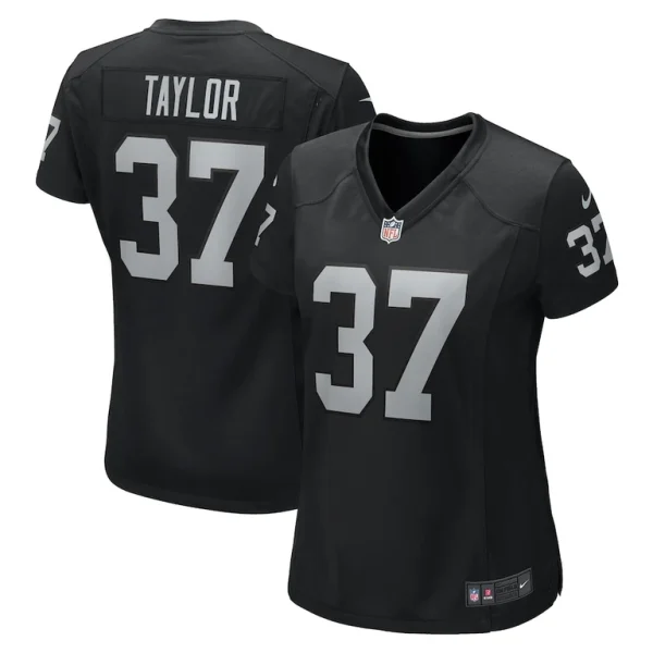Trey taylor las vegas raiders nike womens game jersey Black