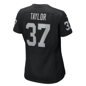 Trey taylor las vegas raiders nike womens game jersey Black L