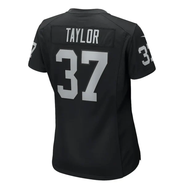 Trey taylor las vegas raiders nike womens game jersey Black L