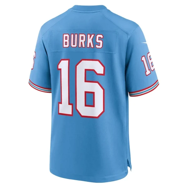Treylon burks tennessee titans nike youth game jersey Light blue Yth L