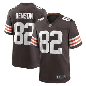 Trinity benson cleveland browns nike team game jersey Brown