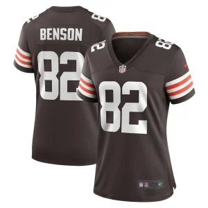 Trinity benson cleveland browns nike womens team game jersey Brown