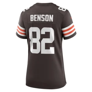 Trinity benson cleveland browns nike womens team game jersey Brown L