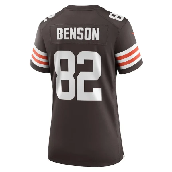 Trinity benson cleveland browns nike womens team game jersey Brown L