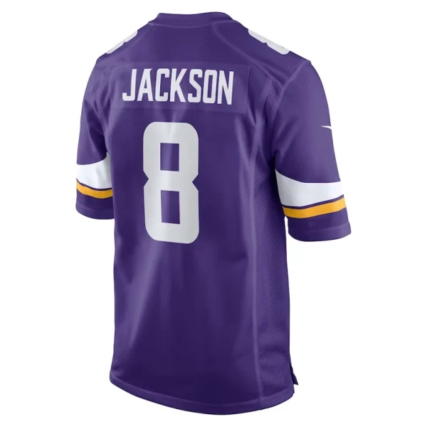 Trishton jackson minnesota vikings nike game jersey Purple L
