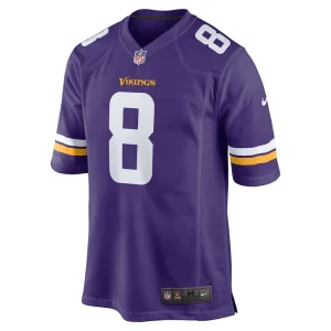 Trishton jackson minnesota vikings nike game jersey Purple M