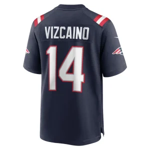 Tristan vizcaino new england patriots nike home game player jersey Navy L