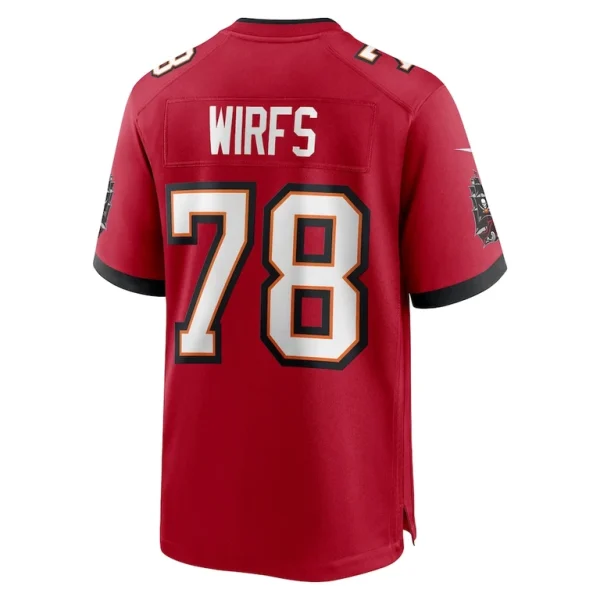 Tristan wirfs tampa bay buccaneers nike game jersey Red L