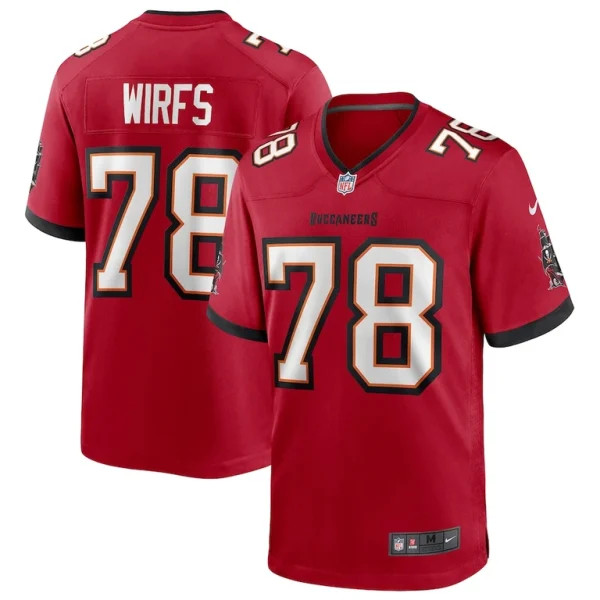 Tristan wirfs tampa bay buccaneers nike player game jersey Red