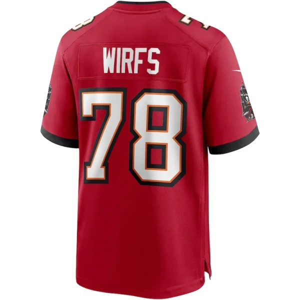 Tristan wirfs tampa bay buccaneers nike player game jersey Red L