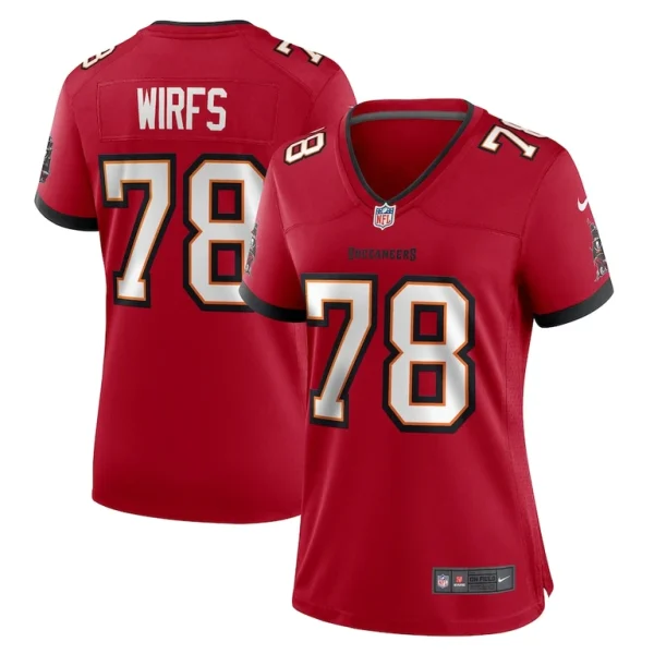 Tristan wirfs tampa bay buccaneers nike womens game jersey Red