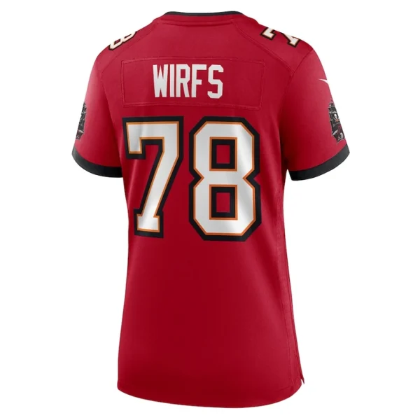 Tristan wirfs tampa bay buccaneers nike womens game jersey Red L