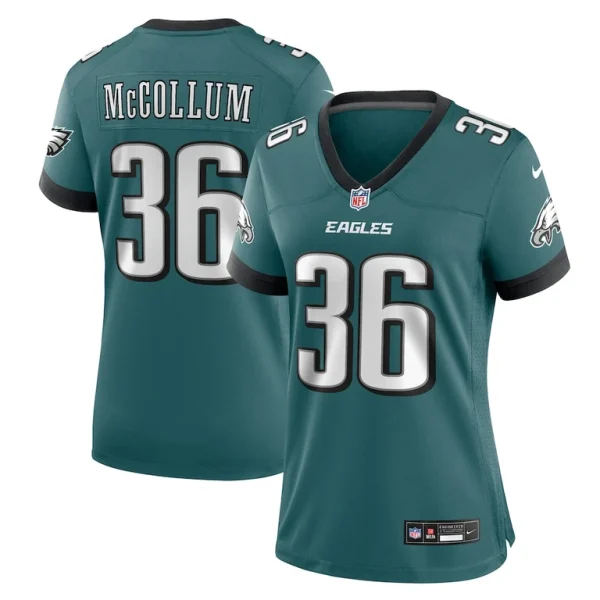 Tristin mccollum philadelphia eagles nike womens team game jersey Midnight green