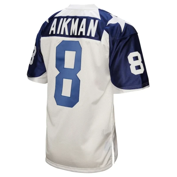 Troy aikman dallas cowboys 1994 mitchell ness authentic throwback retired player jersey White 44
