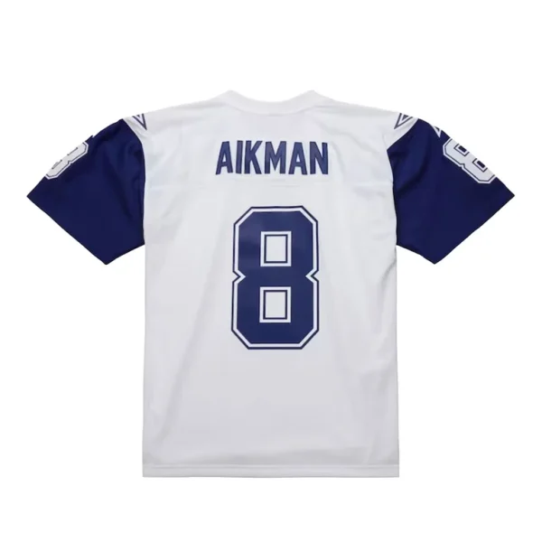 Troy aikman dallas cowboys mitchell ness 1994 alternate legacy replica jersey White M
