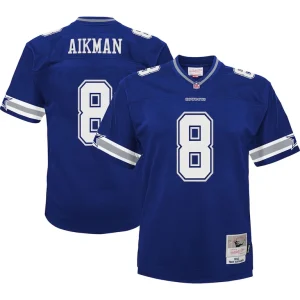 Troy aikman dallas cowboys mitchell ness infant 1996 retired legacy jersey Navy