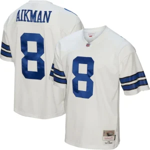 Troy aikman dallas cowboys mitchell ness legacy replica jersey White