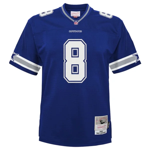 Troy aikman dallas cowboys mitchell ness toddler 1996 retired legacy jersey Navy 3T