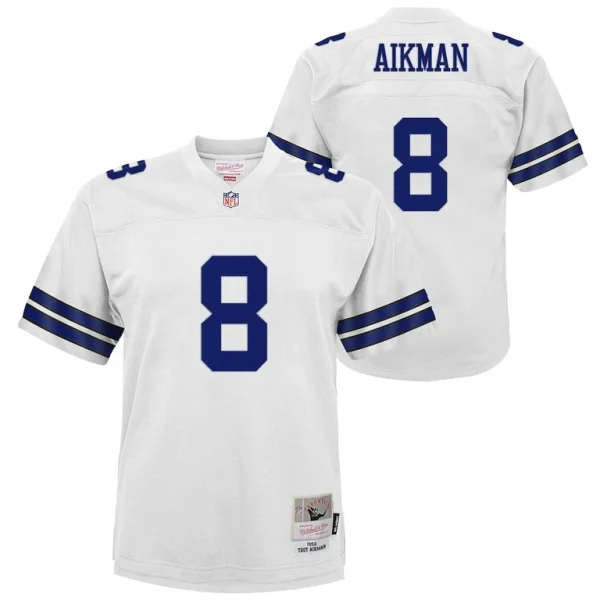 Troy aikman dallas cowboys mitchell ness youth 1992 legacy jersey White