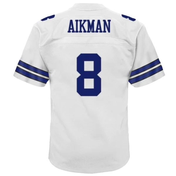 Troy aikman dallas cowboys mitchell ness youth 1992 legacy jersey White Yth L