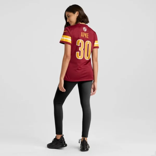 Troy apke washington commanders nike womens game jersey Burgundy 2XL