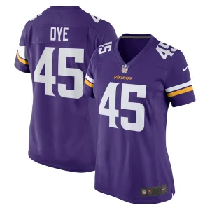 Troy dye minnesota vikings nike womens game jersey Purple