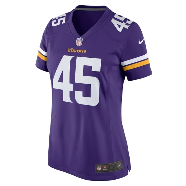 Troy dye minnesota vikings nike womens game jersey Purple M