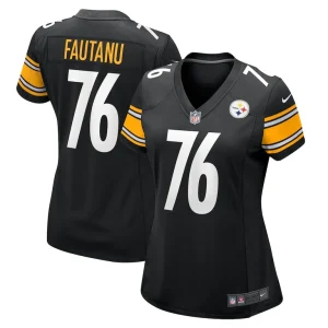 Troy fautanu pittsburgh steelers nike womens game jersey Black
