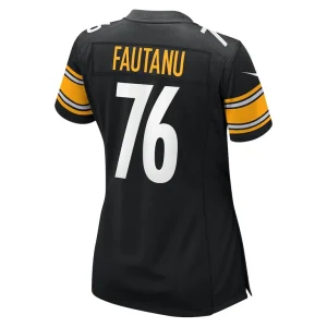 Troy fautanu pittsburgh steelers nike womens game jersey Black L
