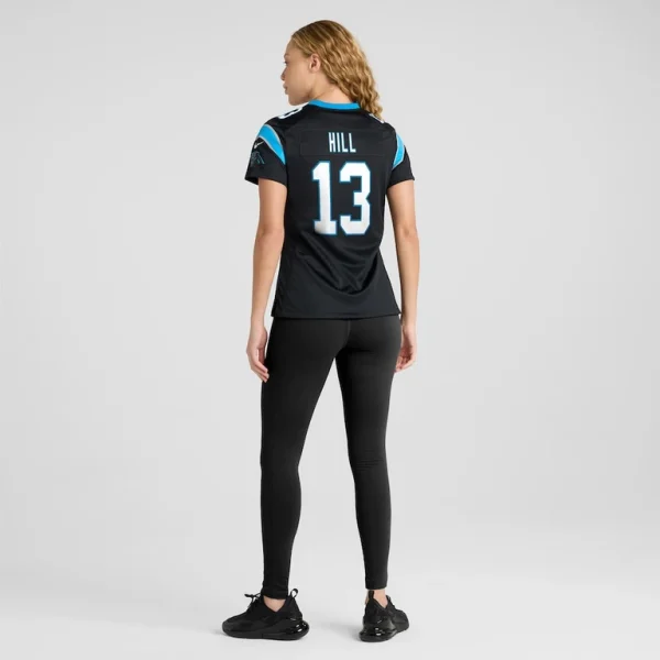 Troy hill carolina panthers nike womens team game jersey Black 2XL