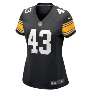 Troy polamalu pittsburgh steelers nike womens retired player jersey Black M