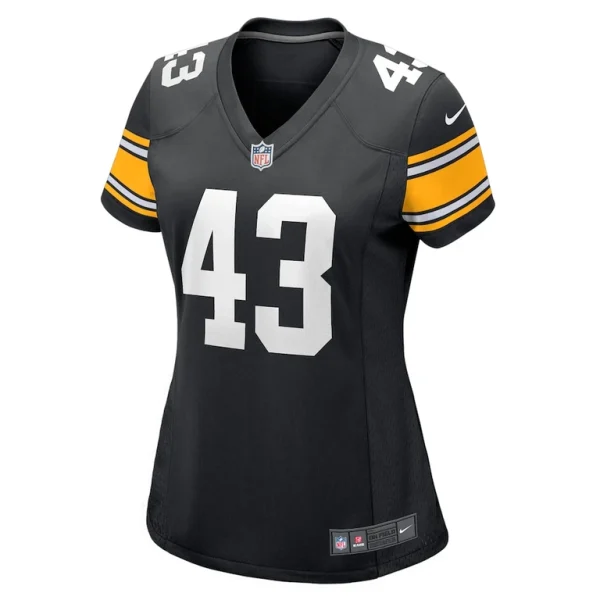Troy polamalu pittsburgh steelers nike womens retired player jersey Black M