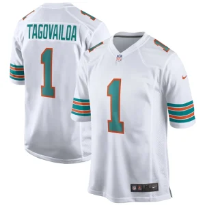 Tua tagovailoa miami dolphins nike 2nd alternate game jersey White