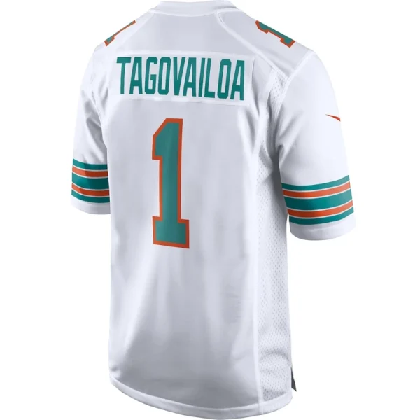Tua tagovailoa miami dolphins nike 2nd alternate game jersey White L