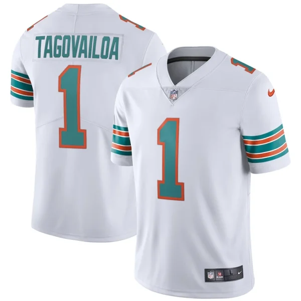 Tua tagovailoa miami dolphins nike 2nd alternate vapor limited jersey White