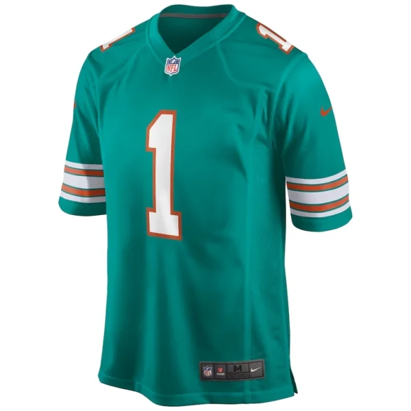 Tua tagovailoa miami dolphins nike alternate game jersey Aqua M