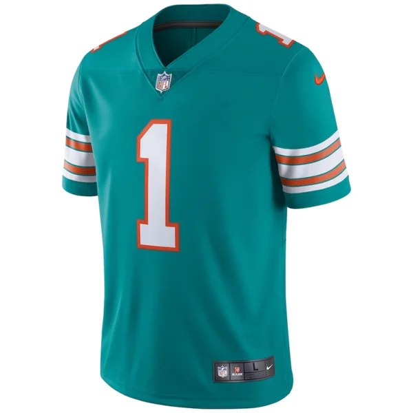 Tua tagovailoa miami dolphins nike alternate vapor limited jersey Aqua M