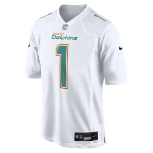 Tua tagovailoa miami dolphins nike fashion game jersey White M