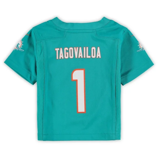 Tua tagovailoa miami dolphins nike infant game jersey Aqua 24 MO