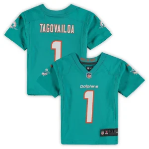 Tua tagovailoa miami dolphins nike toddler game jersey Aqua