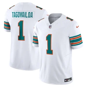 Tua tagovailoa miami dolphins nike vapor f.u.s.e. limited jersey White