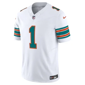 Tua tagovailoa miami dolphins nike vapor f.u.s.e. limited jersey White M