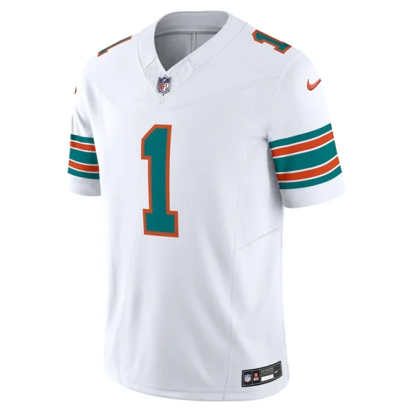 Tua tagovailoa miami dolphins nike vapor f.u.s.e. limited jersey White M